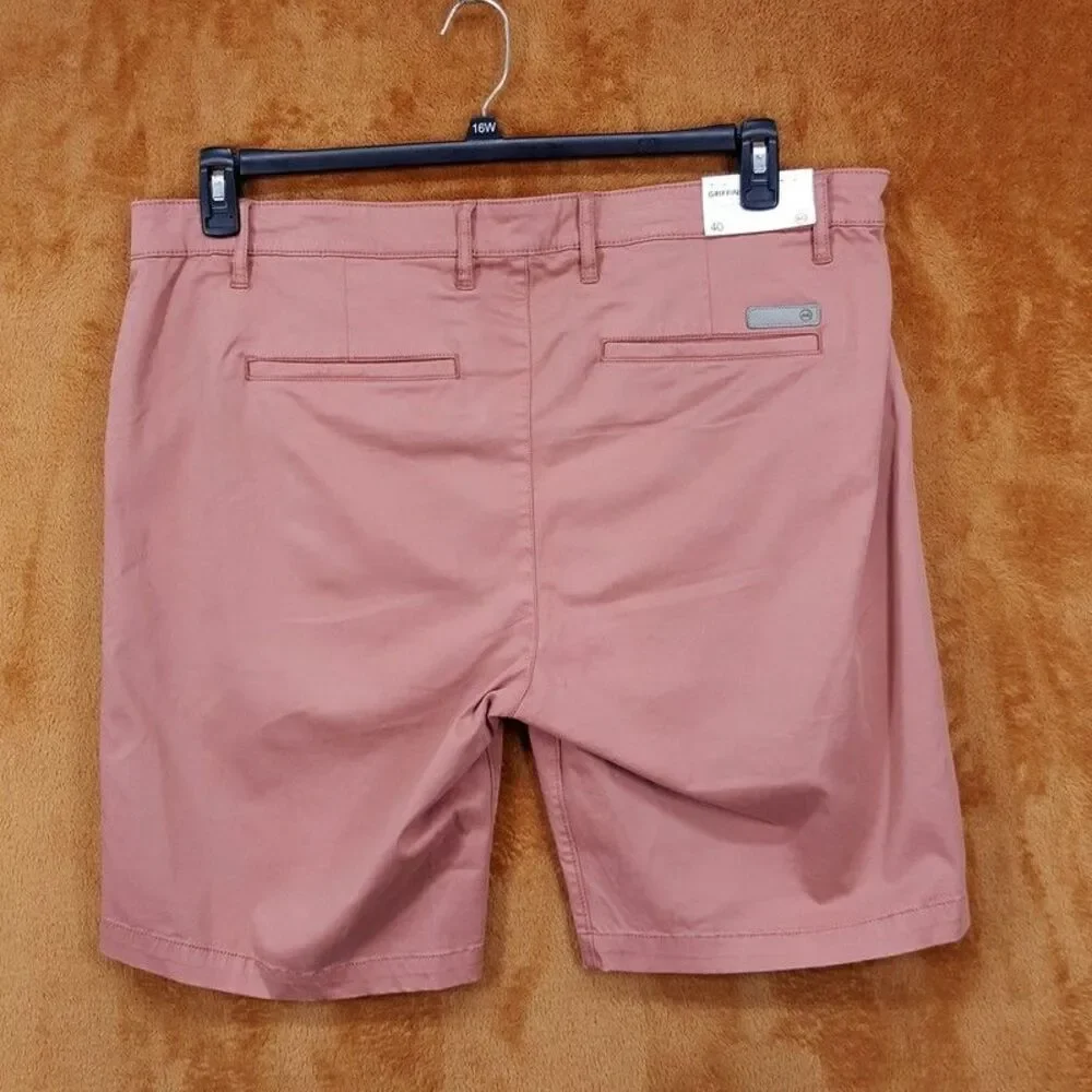 AG JEANS Shorts Mens Size 40 Rose Chino GRIFFIN Tailored Short $135